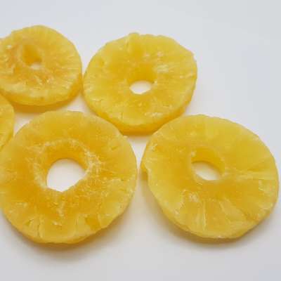 Dehydrated dried pineapple rings pineapple slices from Thailand